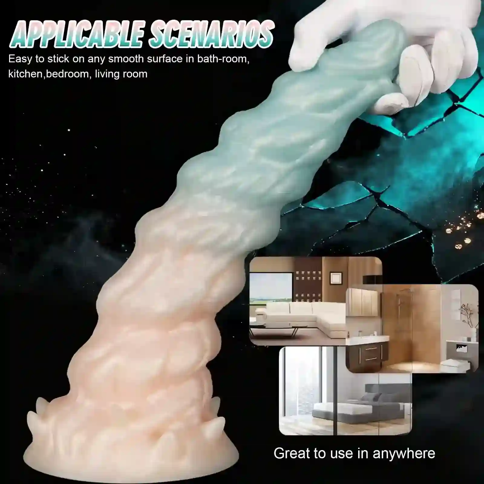 plug anal dragon silicona medica