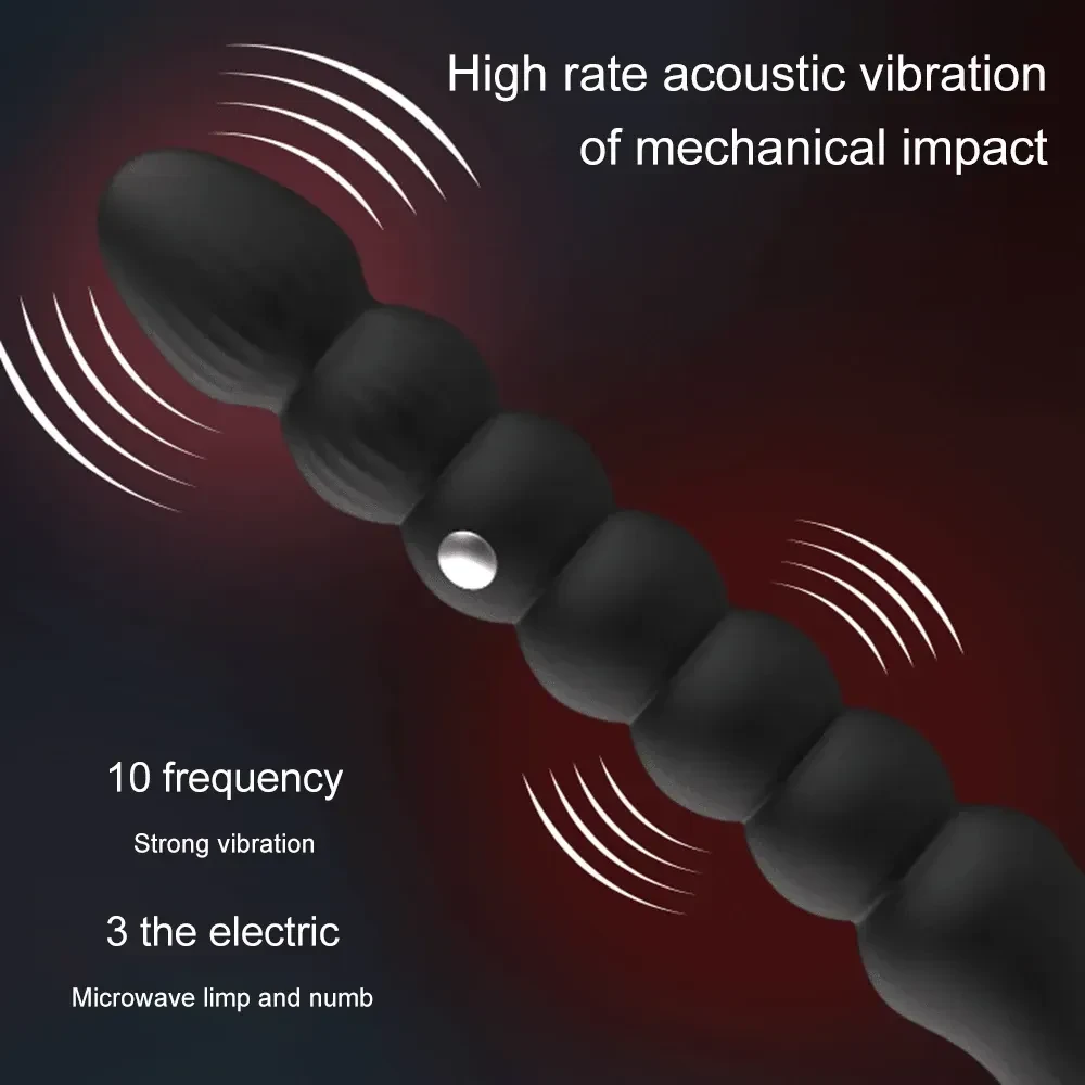 plug anal electroestimulacion recargable usb