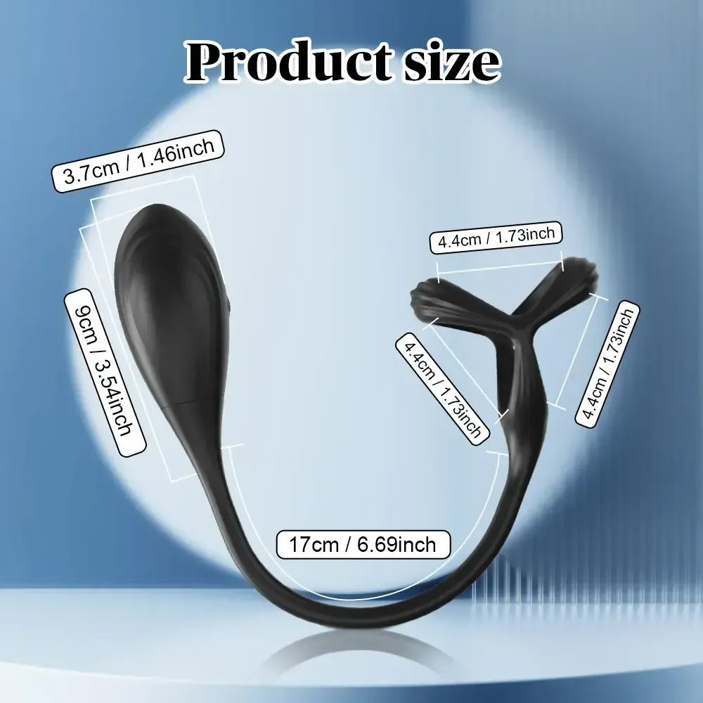 plug anal ergonomico de silicona suave