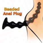 plug anal erótico con base adherente