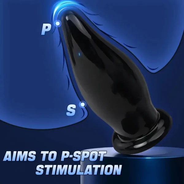 plug anal gigante para placer prostático