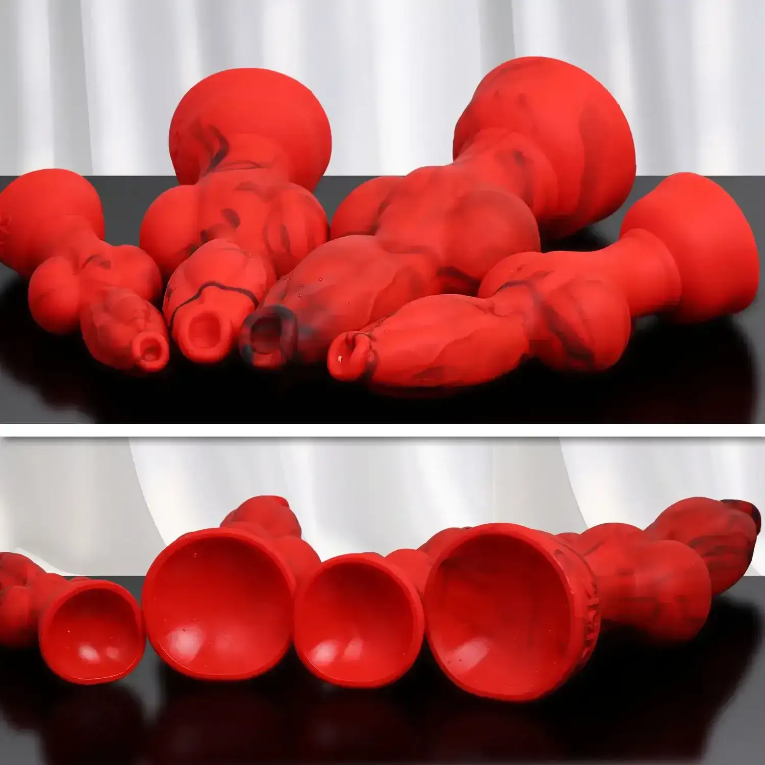 plug anal grande con nudo realista