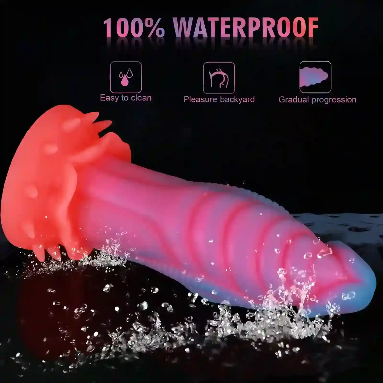 plug anal grande de silicona 4