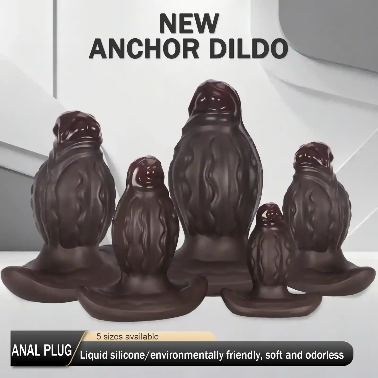 plug anal grande de silicona suave