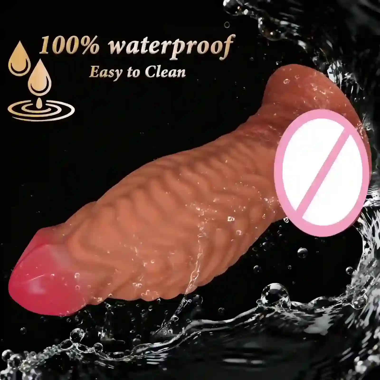 plug anal grande expansivo silicona