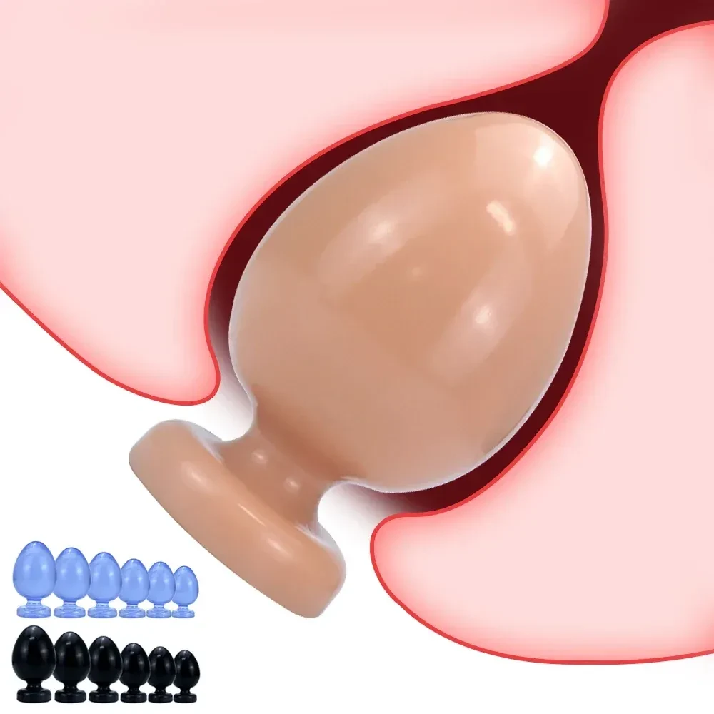 plug anal grande silicona flexible