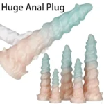 plug anal grande silicona texturizado