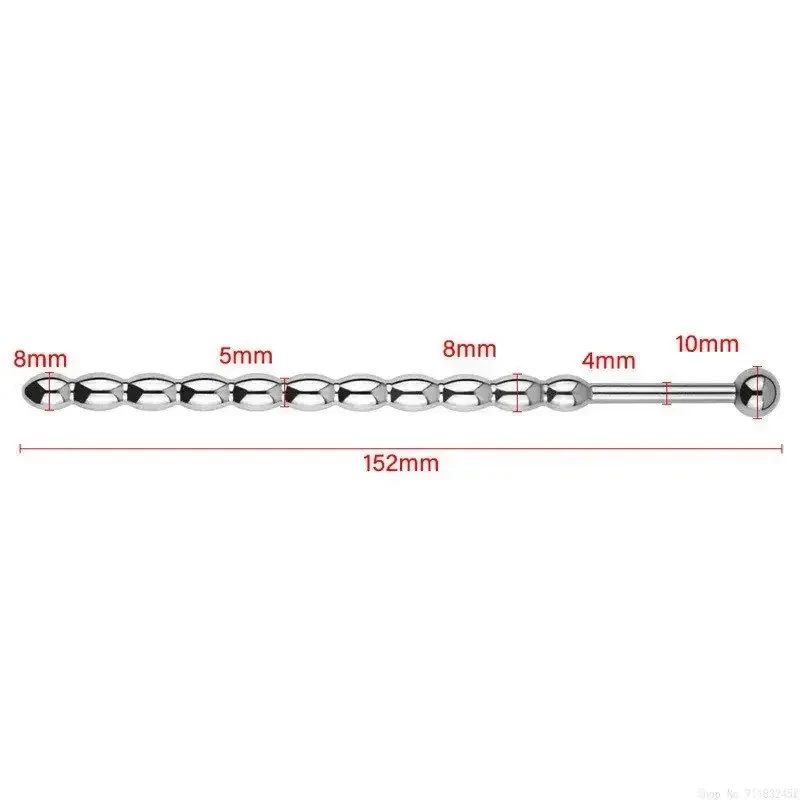 plug anal hombre 4mm acero