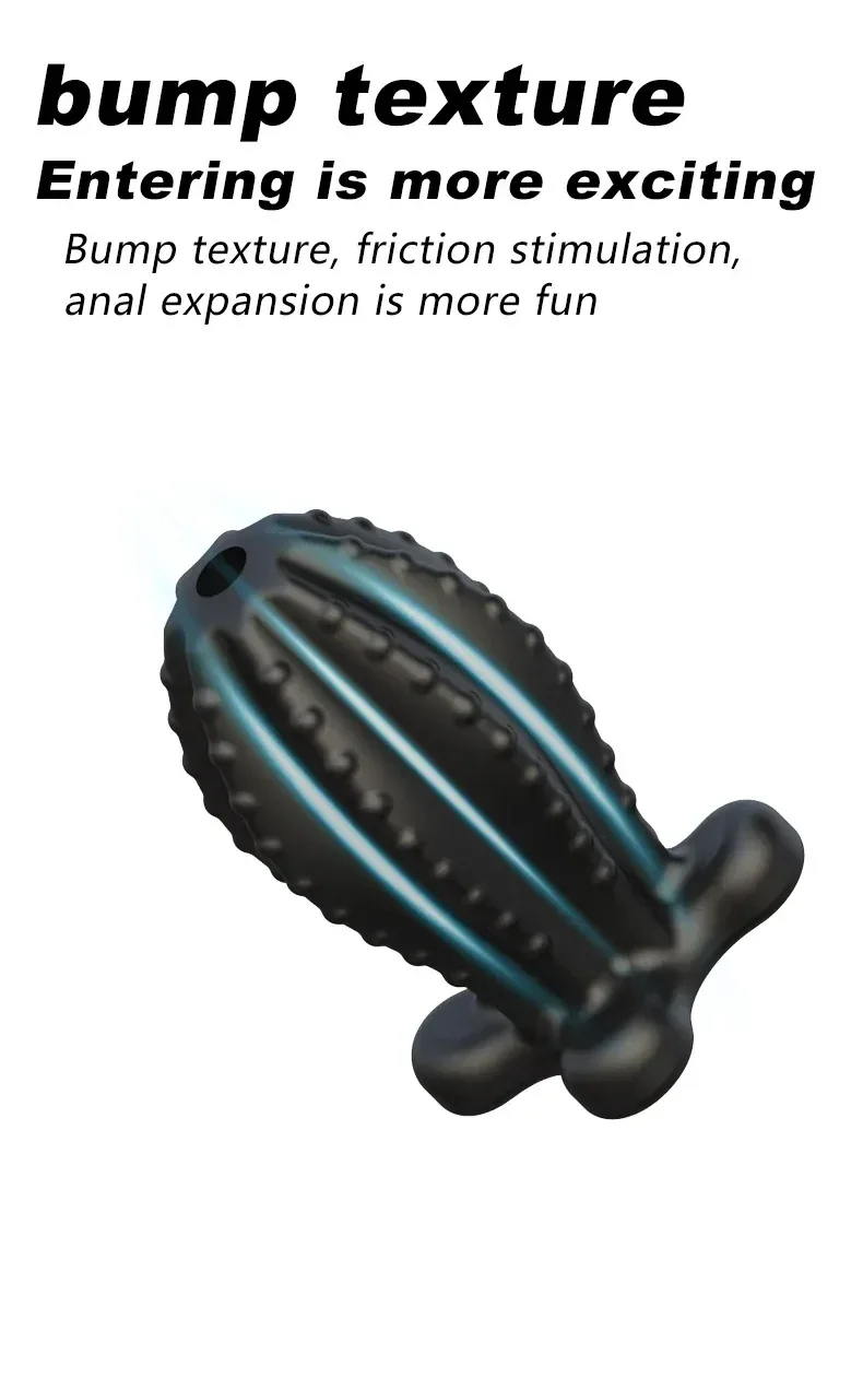 plug anal hueco para enemas