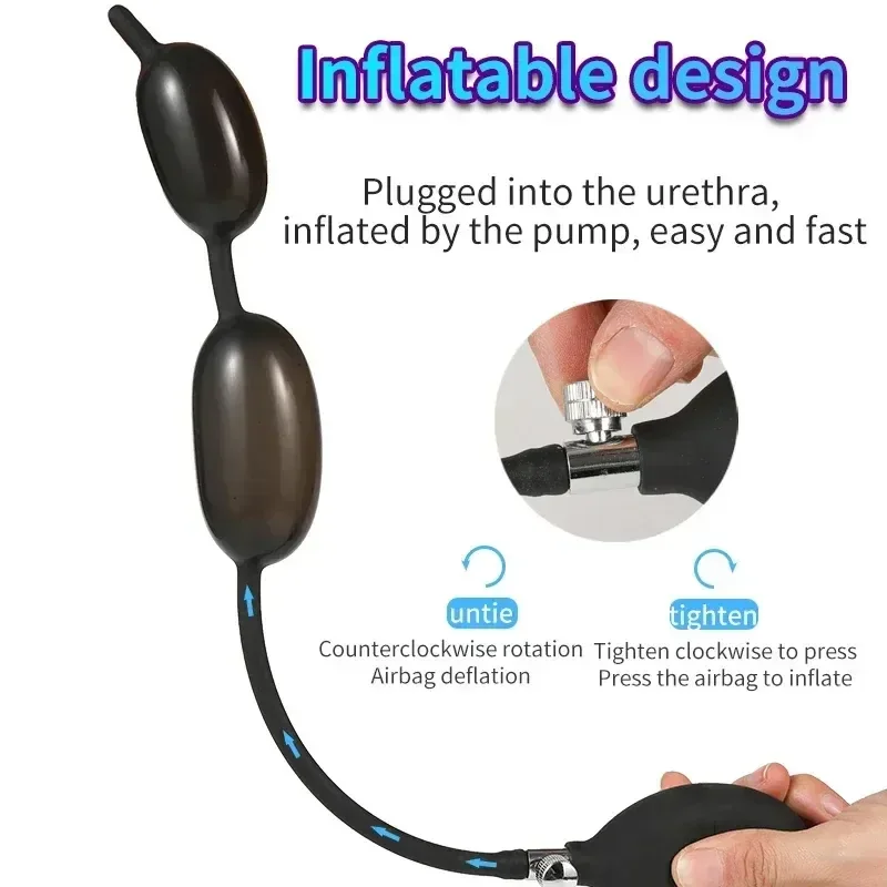 plug anal inflable para estimulacion extrema