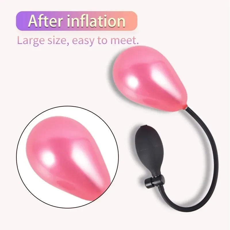 plug anal inflable para exploracion anal