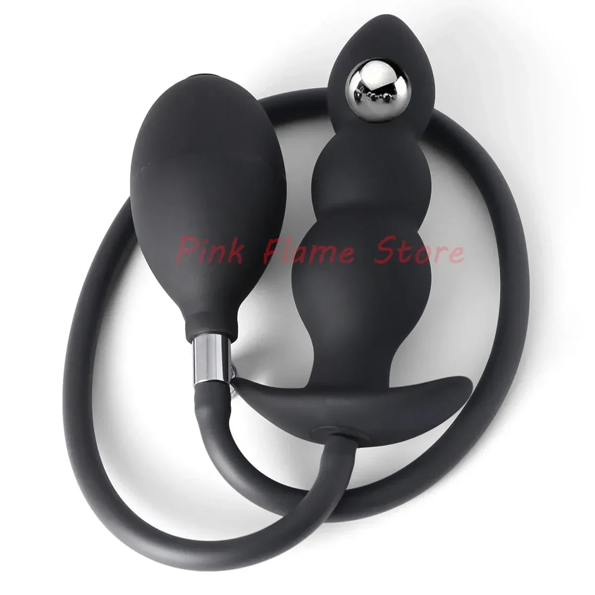 plug anal inflable silicona grado medico