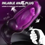 plug anal inflable tamaño ajustable