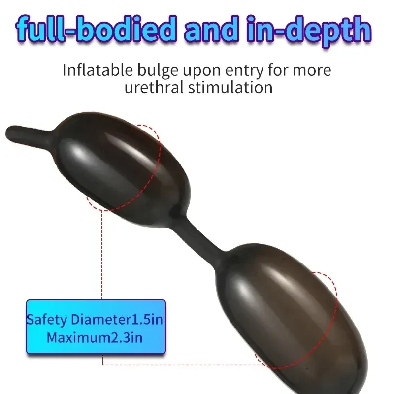 plug anal inflable tamano ajustable 3