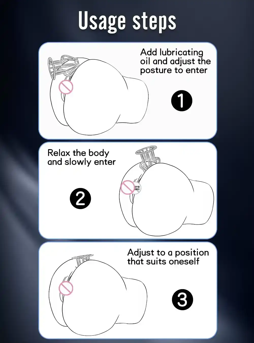 plug anal metalico para dilatacion