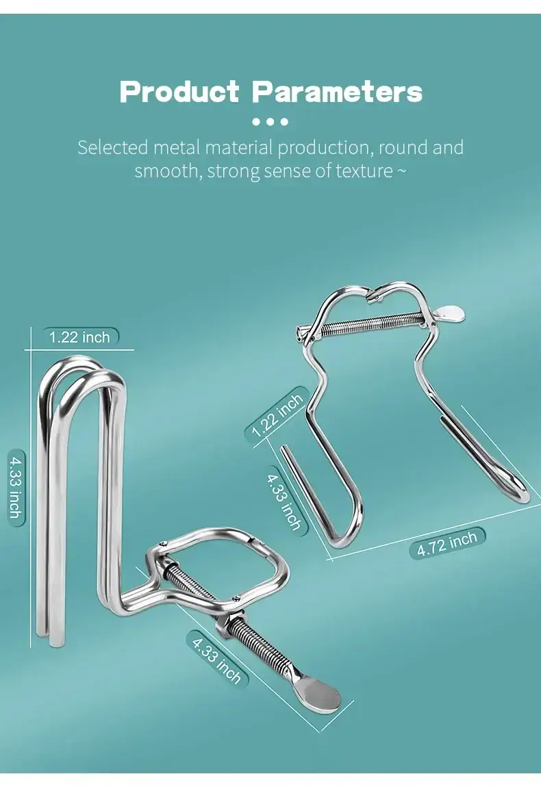 plug anal metalico superficie lisa