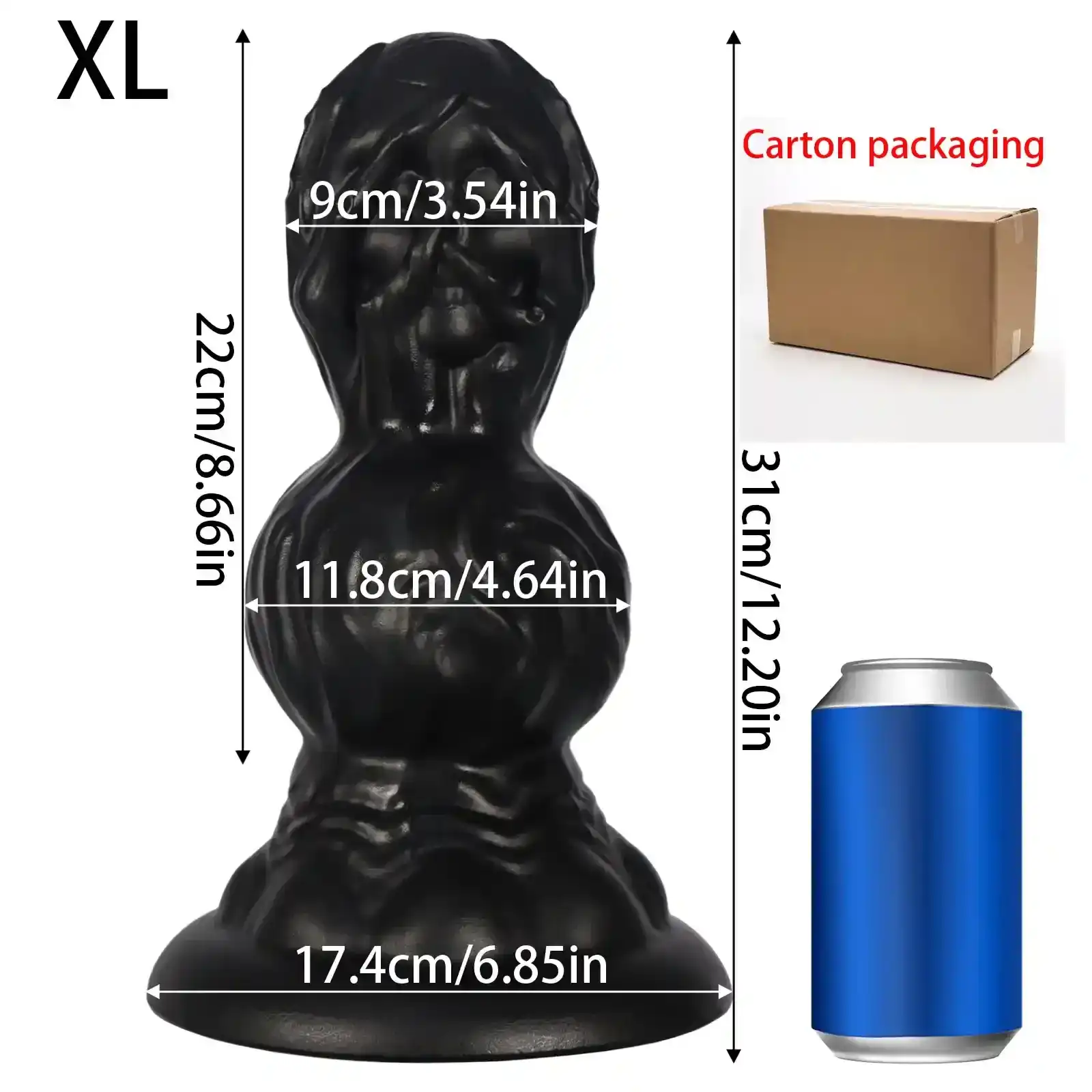 plug anal para masaje prostatico goma