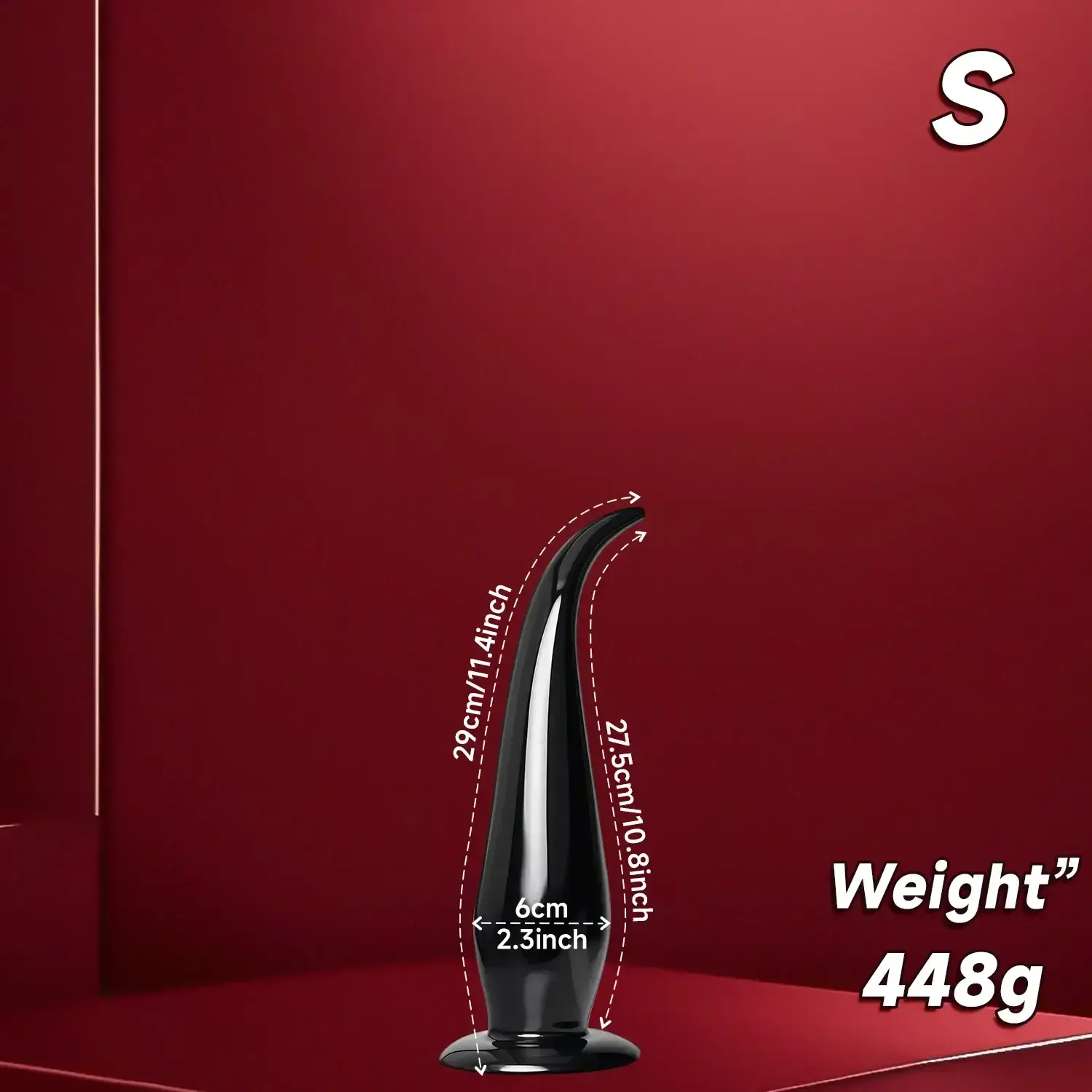 plug anal pvc con base de succion