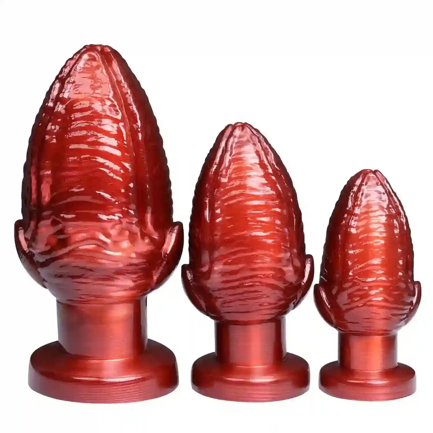 plug anal pvc flexible texturizado