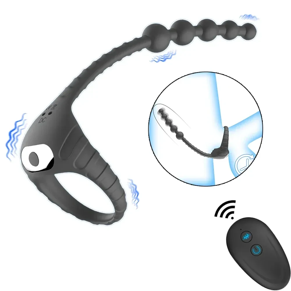 plug anal silicona con control remoto