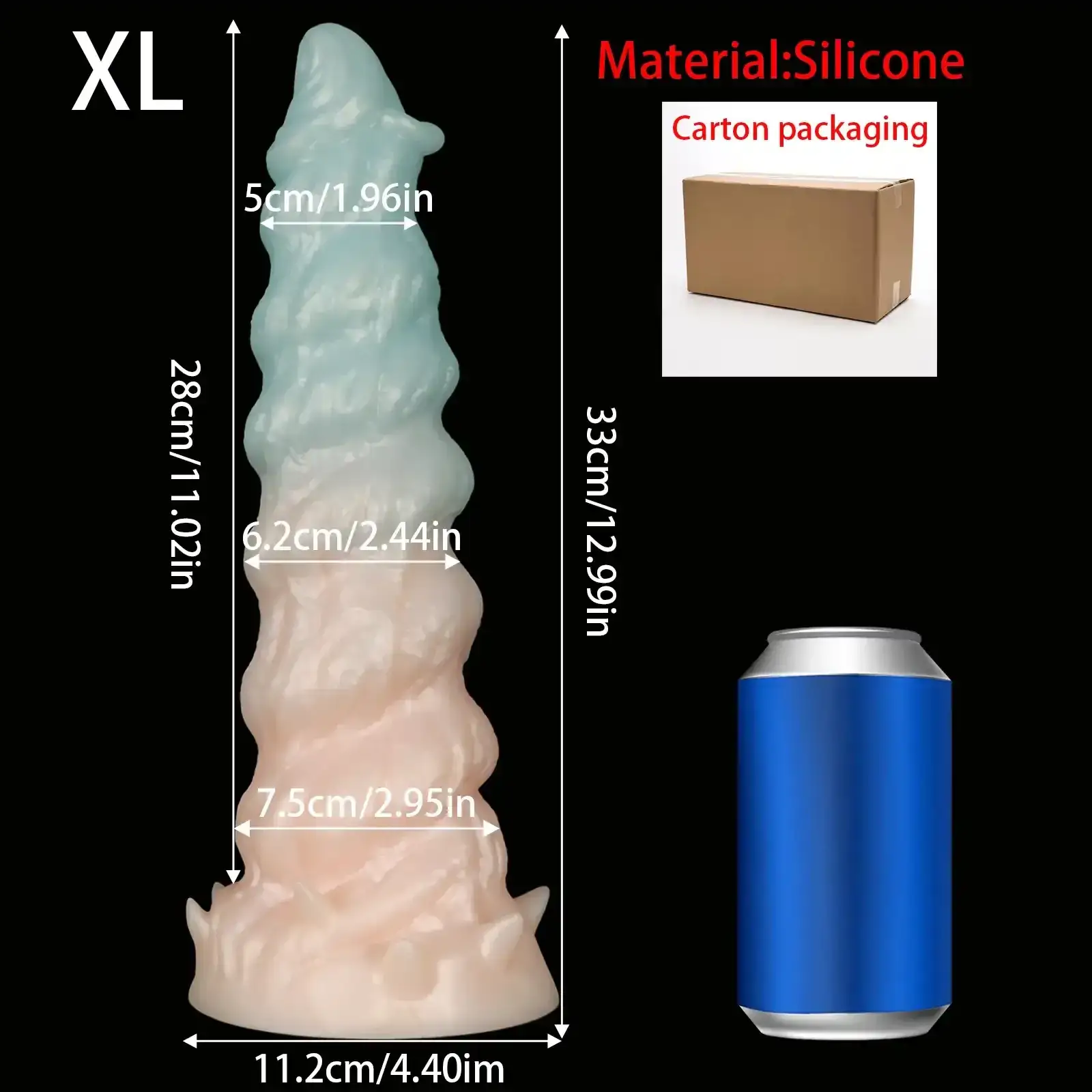 plug anal silicona con ventosa 1