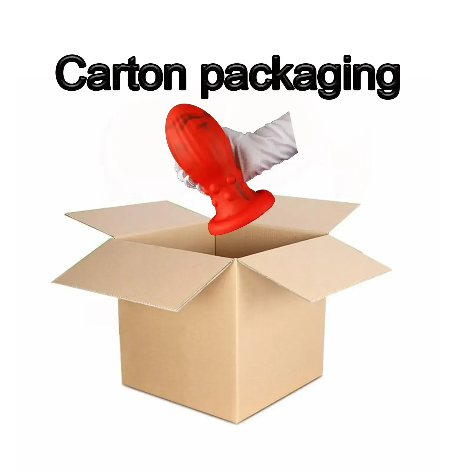 plug anal silicona diseno estriado