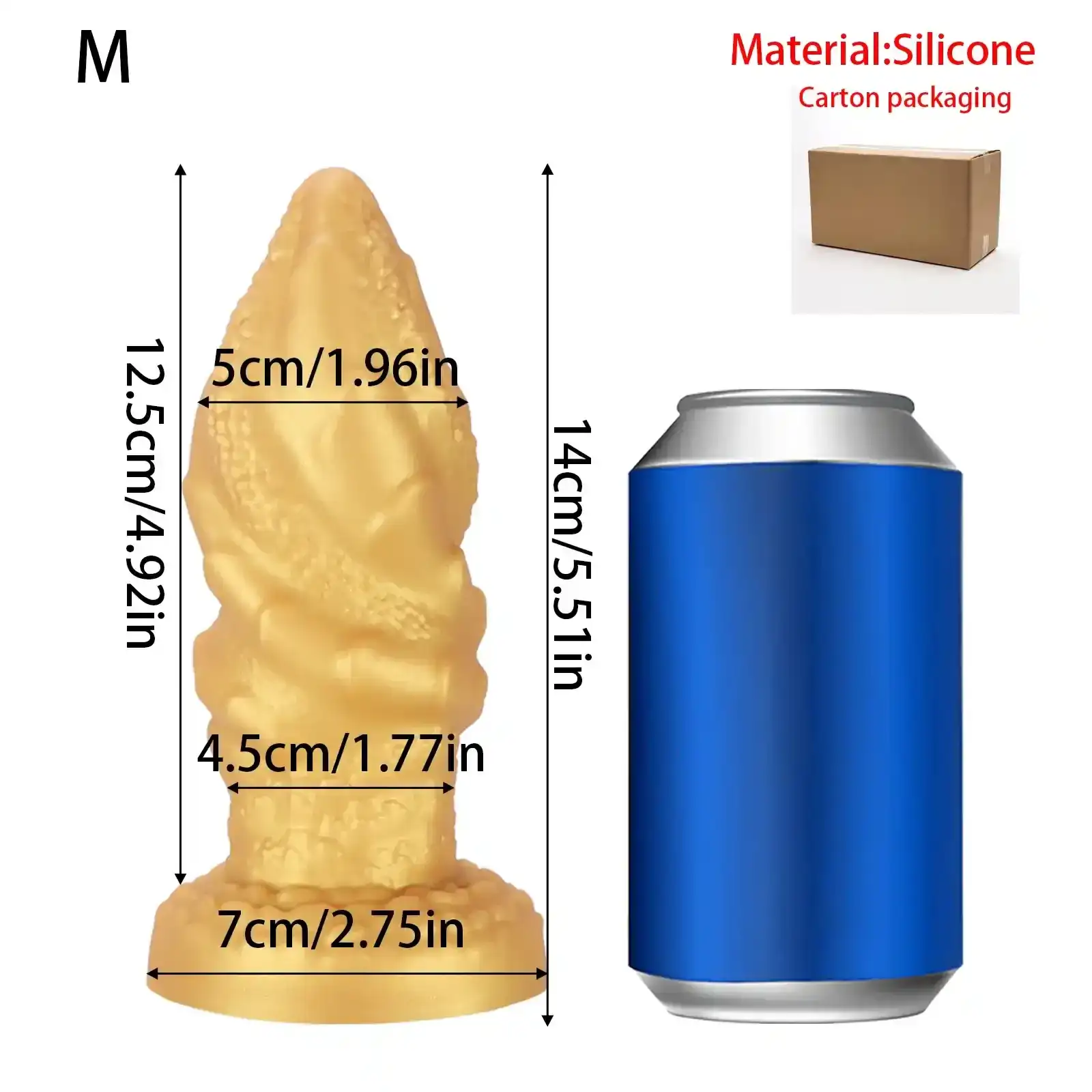 plug anal silicona grado medico 1