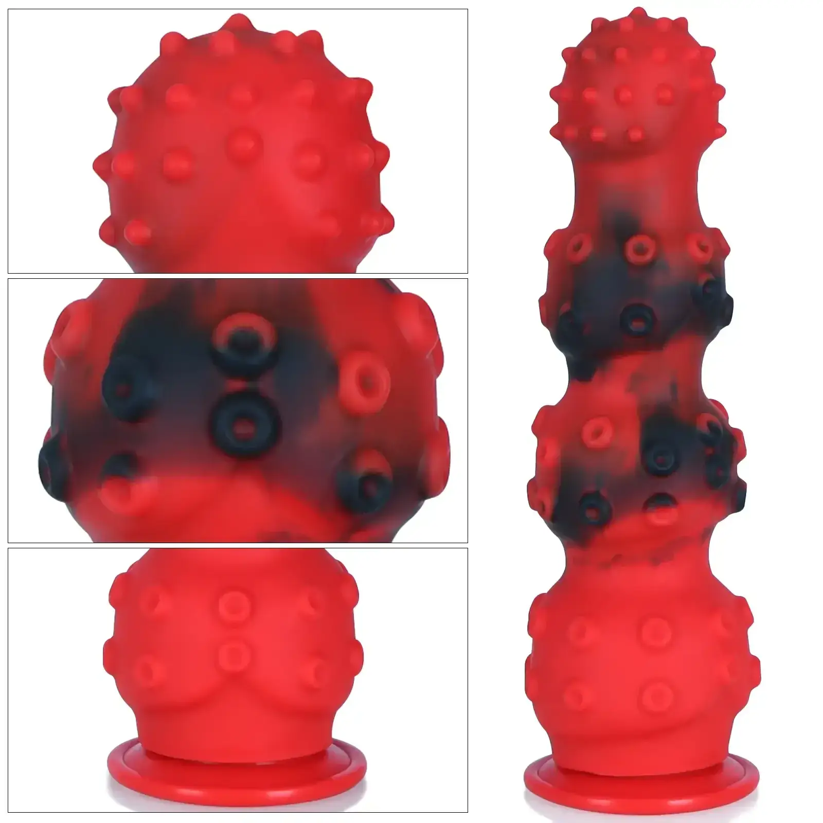 plug anal silicona liquida con ventosa