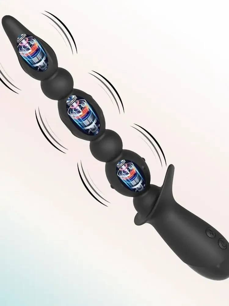 plug anal silicona medica con vibracion 2