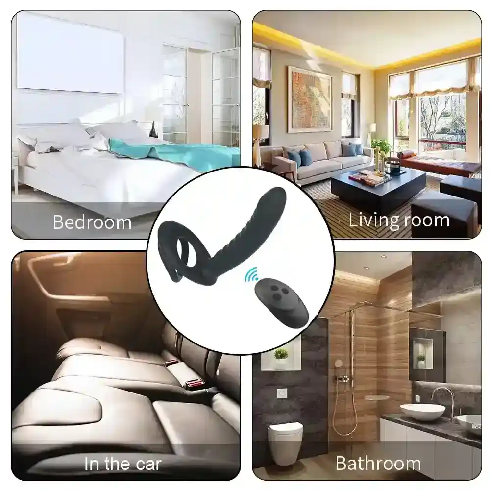 plug anal silicona medica con vibracion