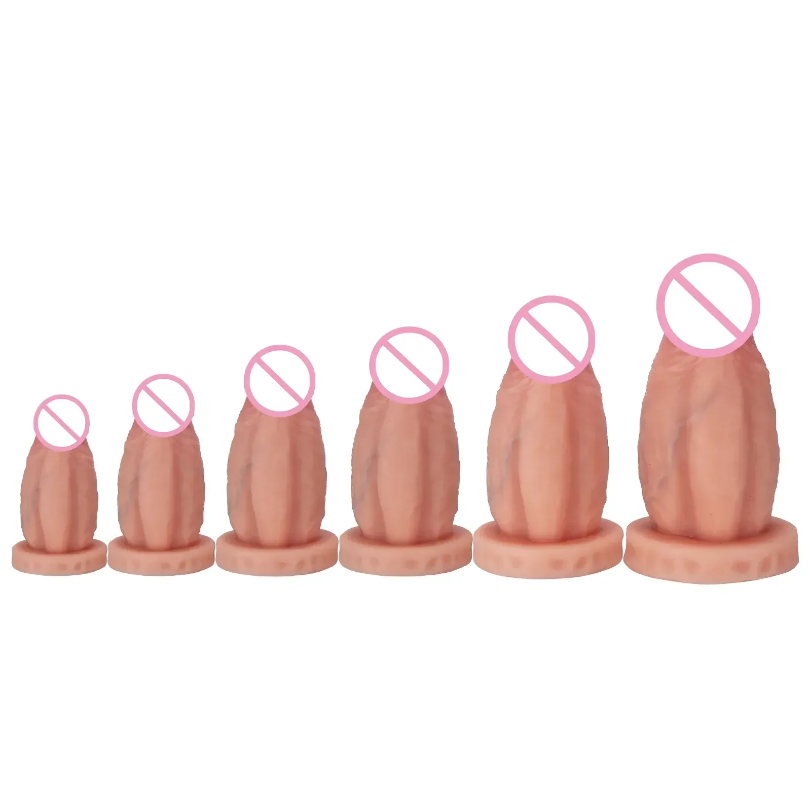 plug anal silicona medica curvado realista