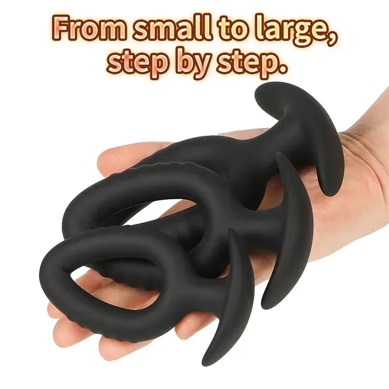 plug anal silicona medica hueco facil limpiar