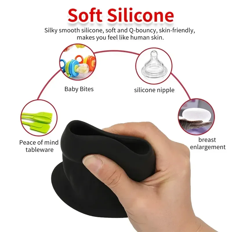 plug anal silicona medica hueco grande