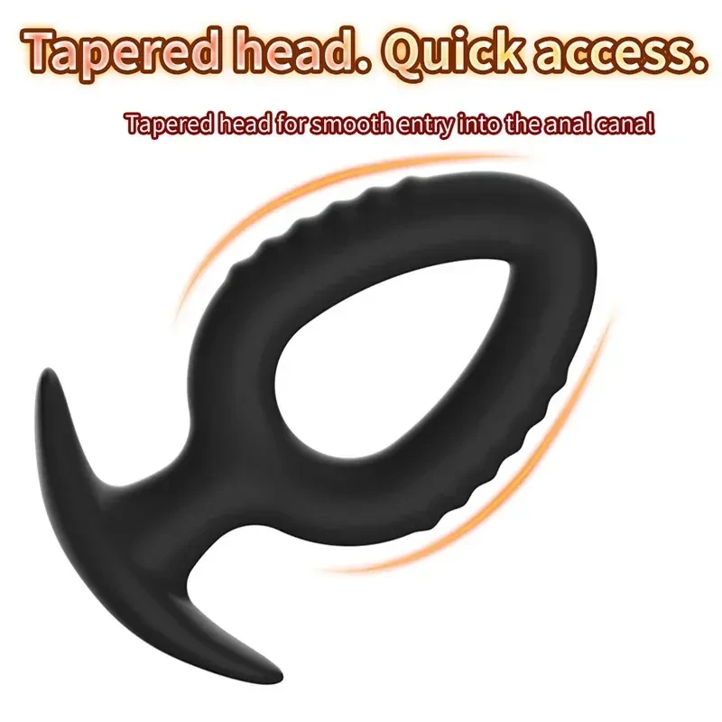 plug anal silicona medica hueco pequeno