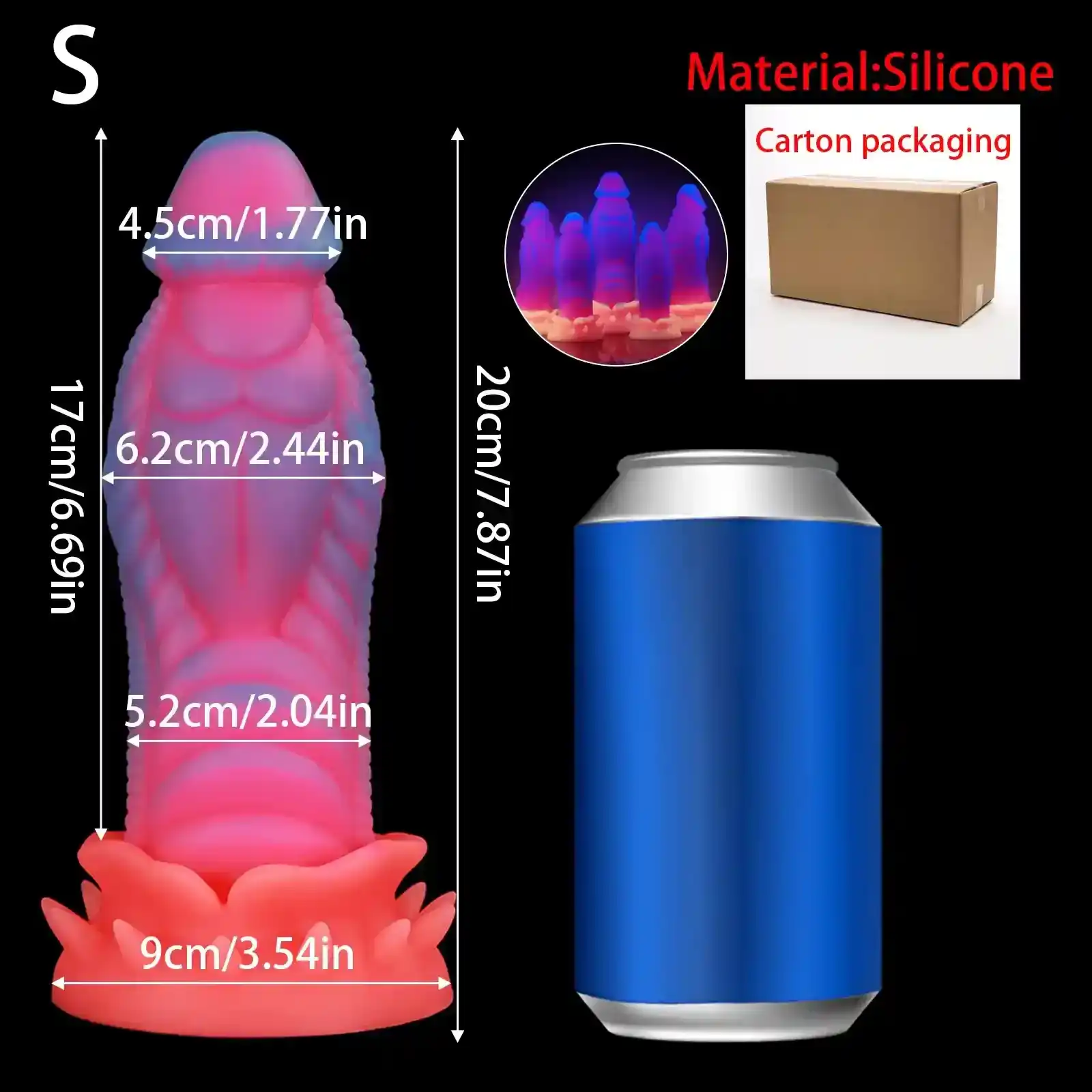 plug anal silicona medica impermeable 1