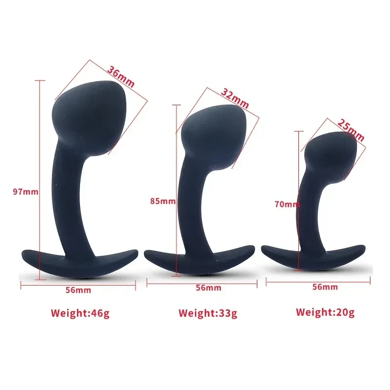 plug anal silicona medica punto g