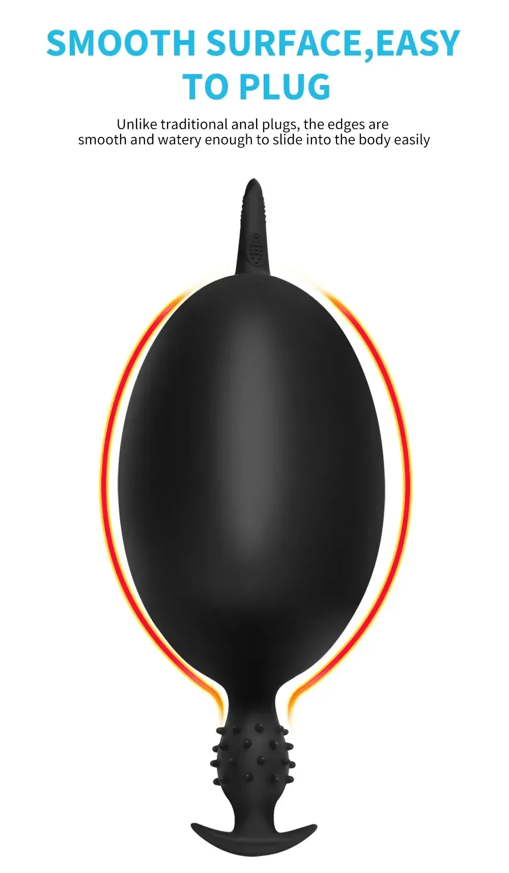 plug anal silicona medica suave 2