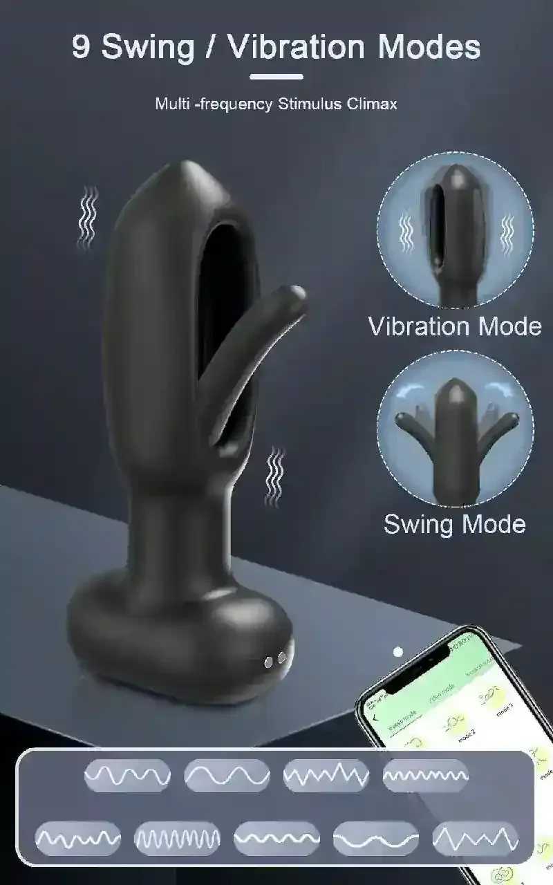 plug anal silicona medica vibrador