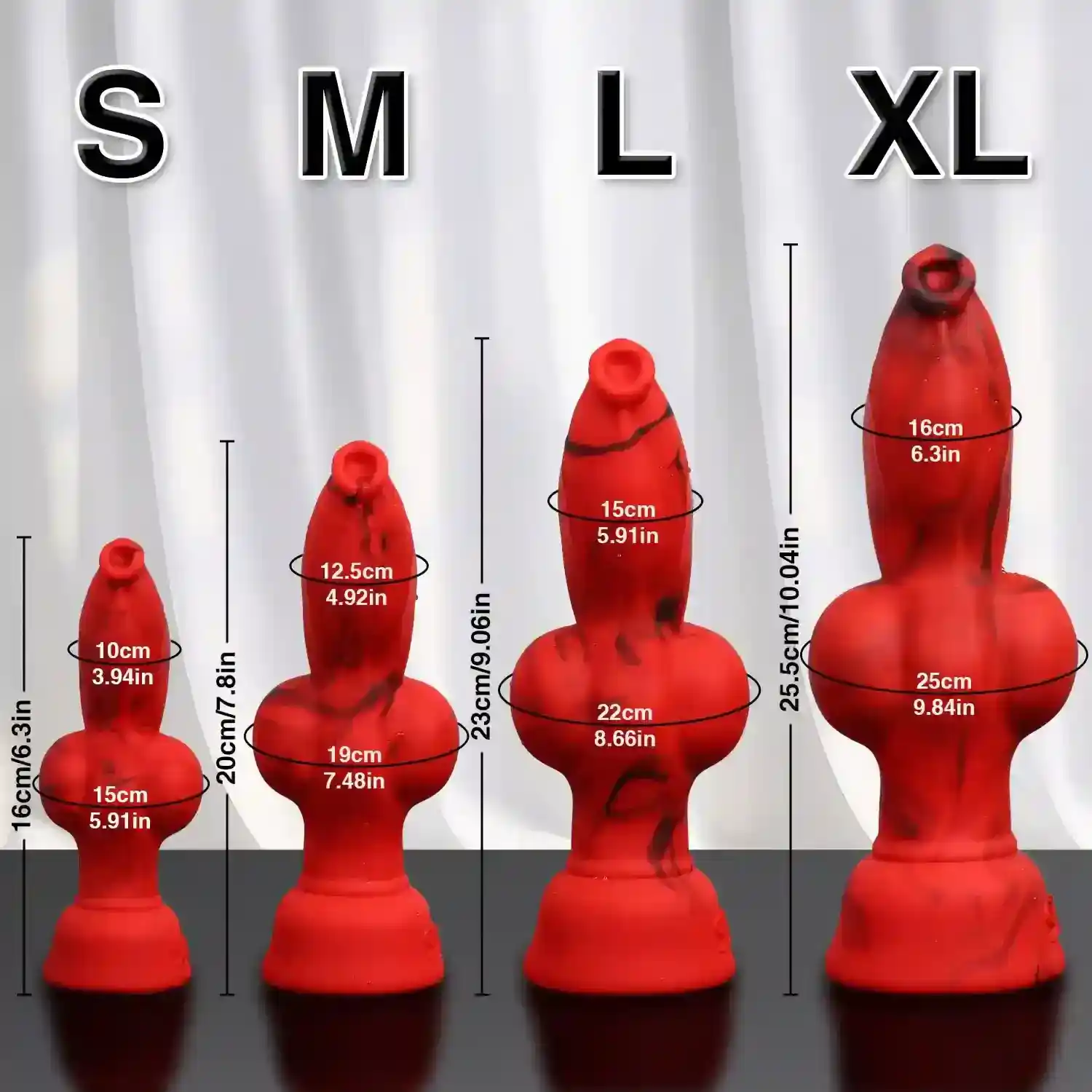 plug anal silicona nudo texturizado
