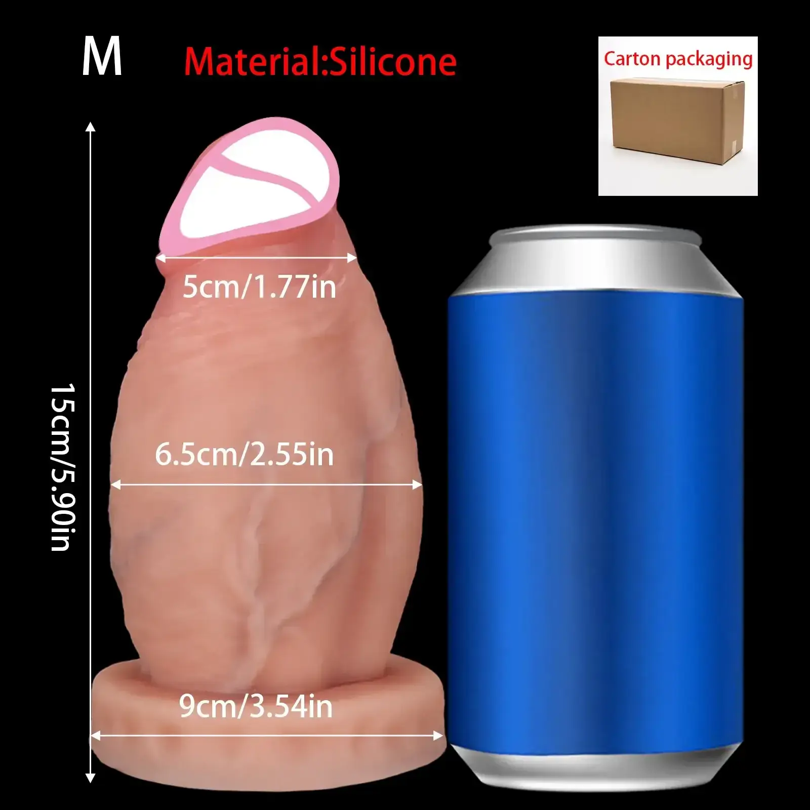 plug anal silicona realista cuerpo seguro