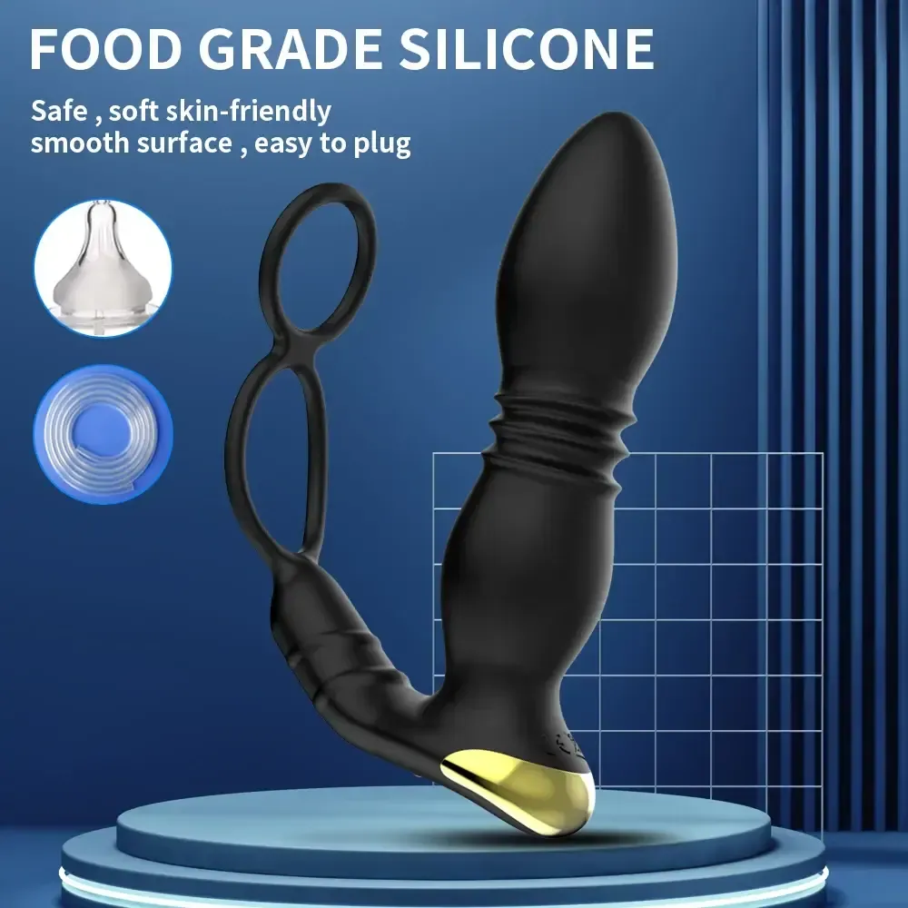 plug anal telescopico con modos vibracion