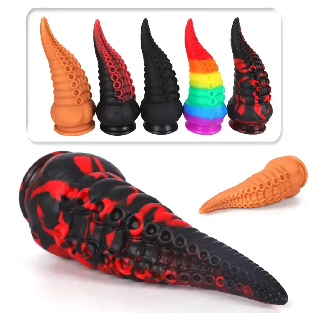 plug anal tentaculos para juego erotico