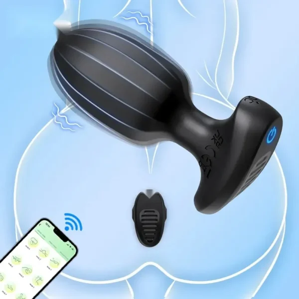 plug anal vibrador recargable usb