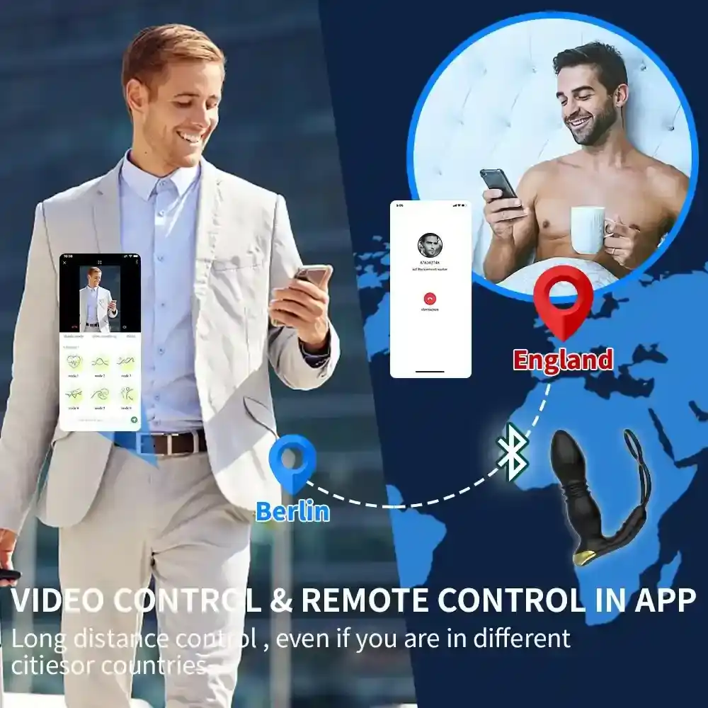 plug anal vibratorio con control remoto 2