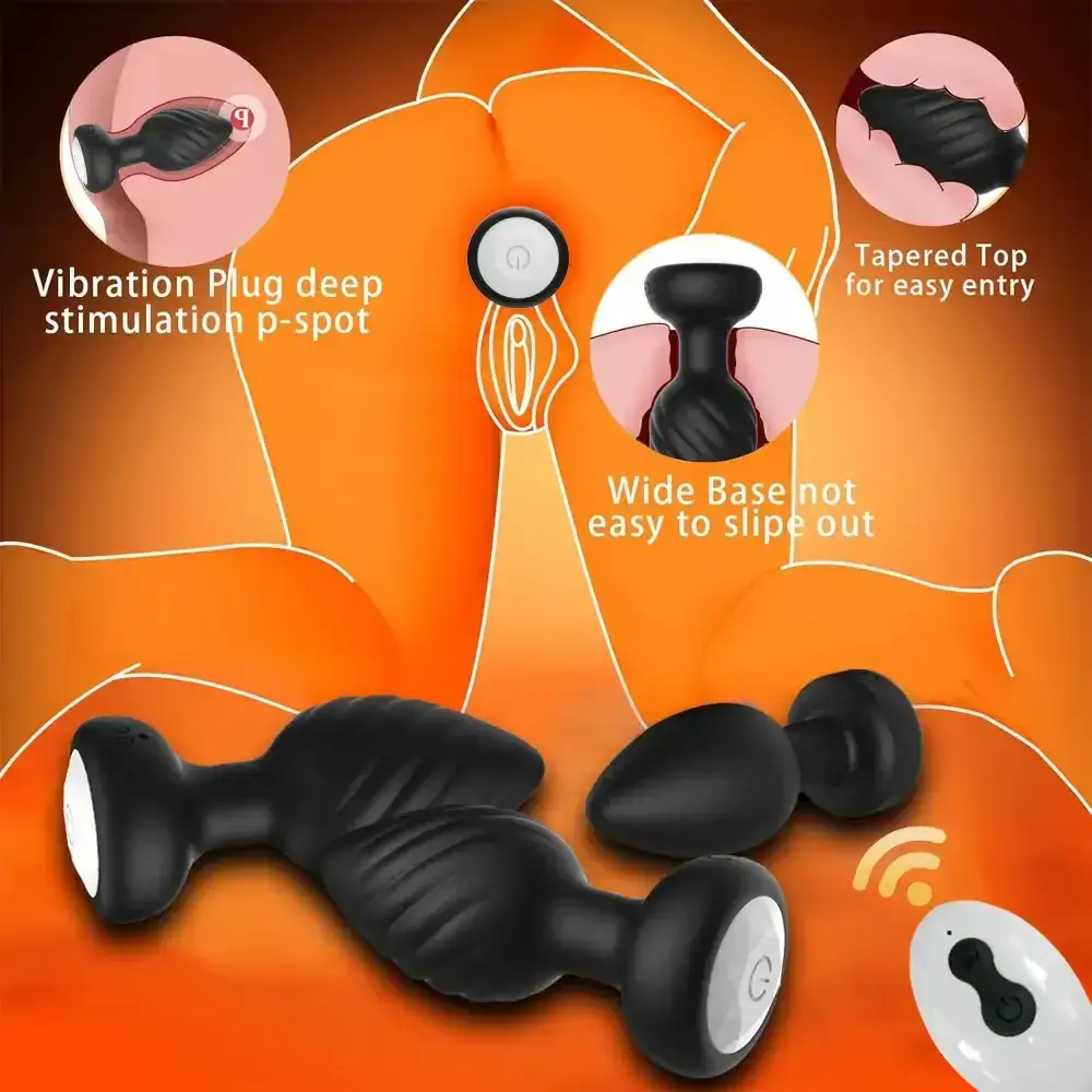 plug para masaje de prostata ergonomico