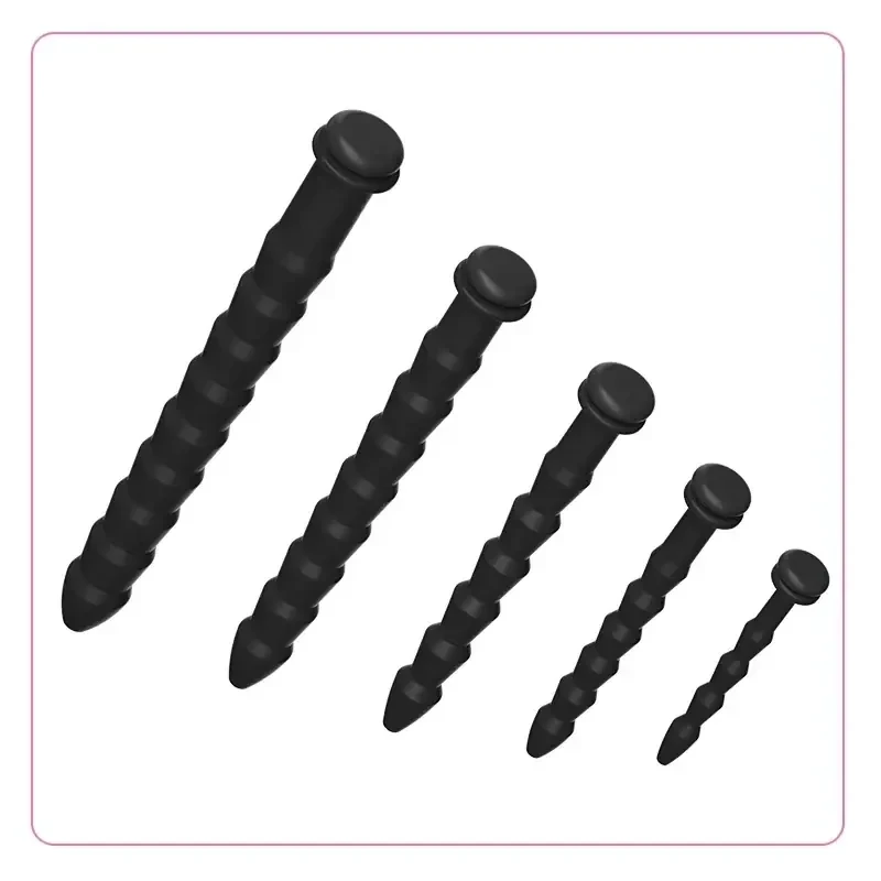 plug uretral hueco silicona suave