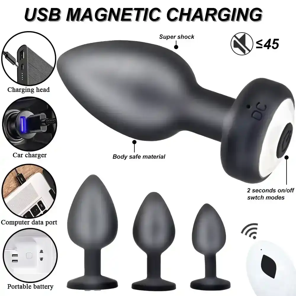 plugs anales con base de succion