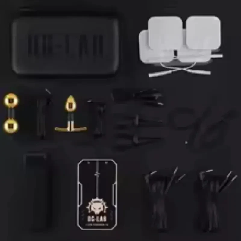 power box metálica dos canales