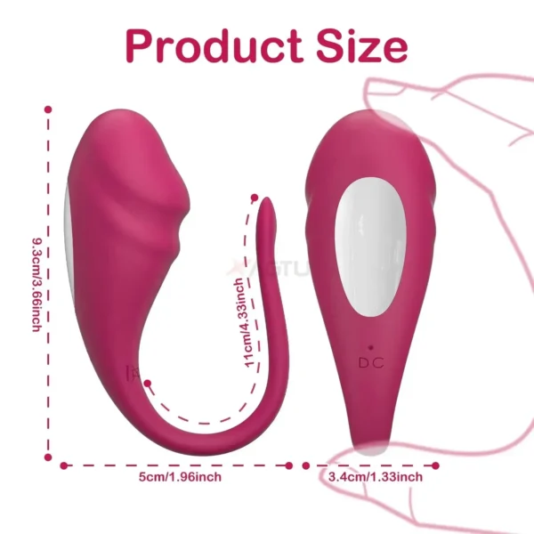 punto g vibrador control inteligente