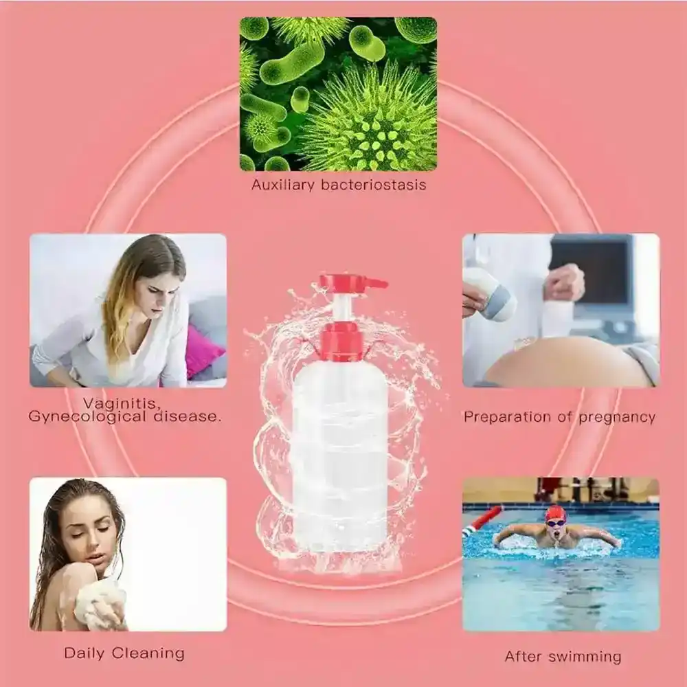 recurso higiene intima jeringa 600ml